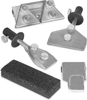 WEN 42704B Sharpening Accessory Kit for 10-Inch Wet/Dry Systems - Knife, Axe & Scissors Jigs