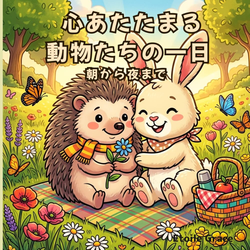 心あたたまる動物たちの一日: 朝から夜まで
