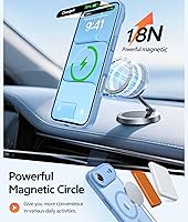 Vista 3 de FNTCASE Funda para iPhone Air: [Compatible con Magsafe] Fundas translúcidas mate con [protección completa de la cámara] [protector de pantalla]