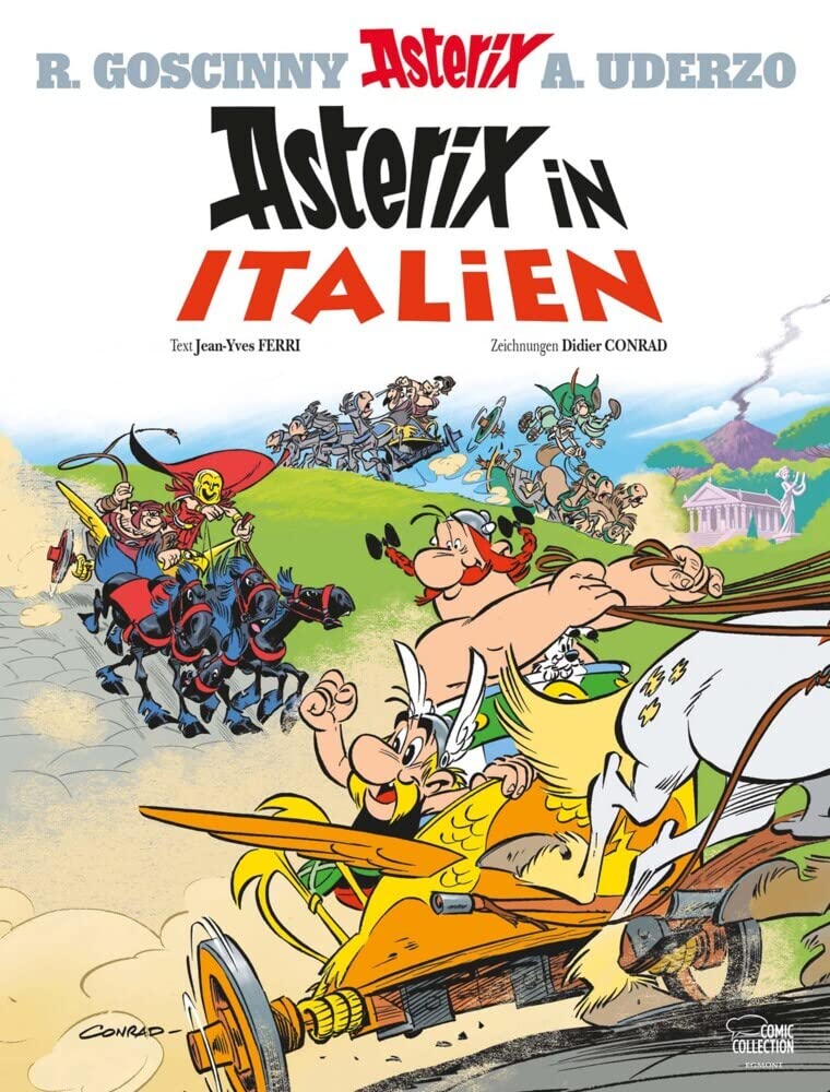 Asterix in German: Asterix in Italien
