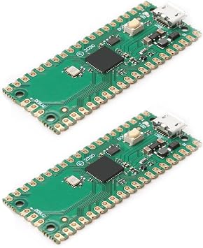 RP2040 Pico Style Development Board with Terminal Block Expansion Shield