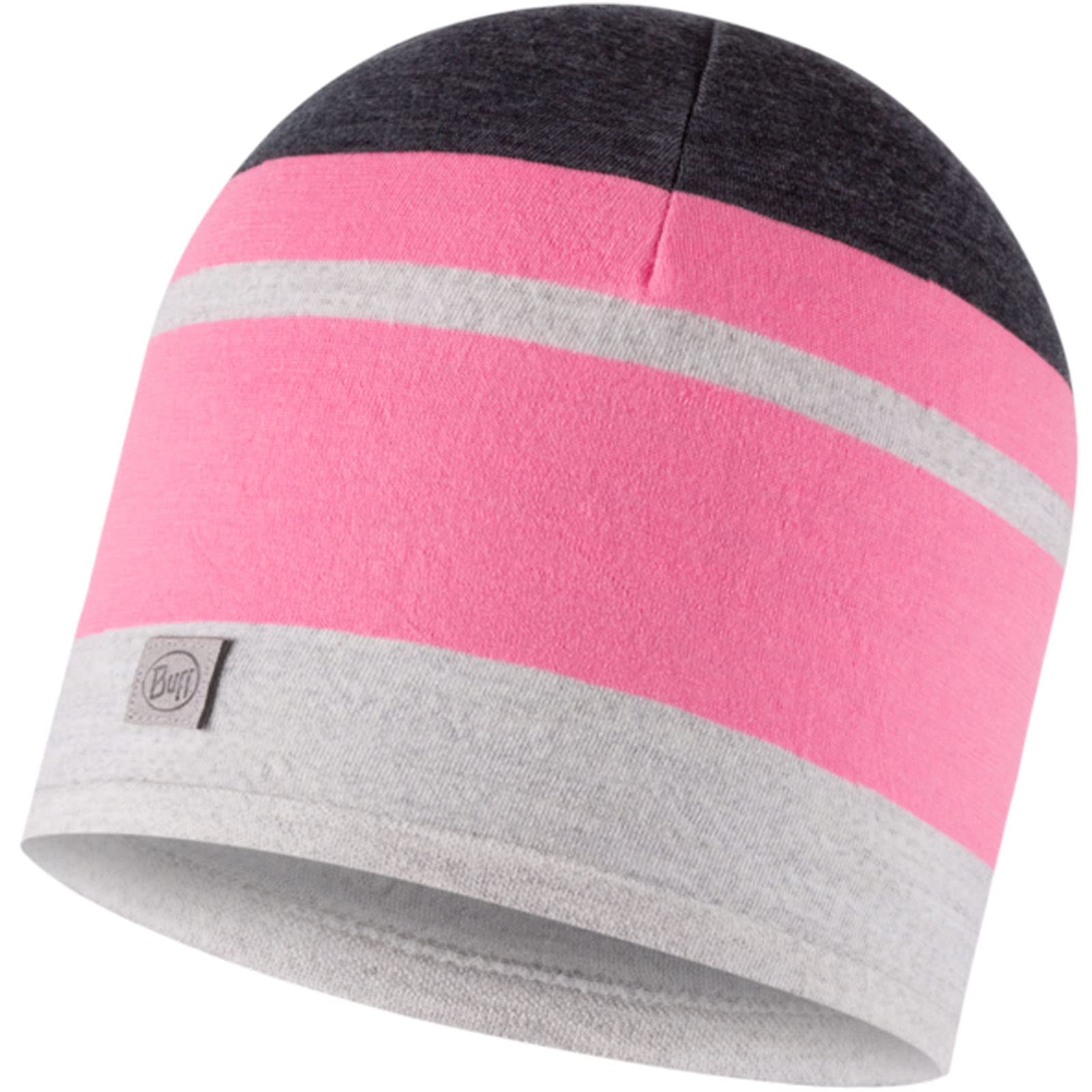 Buff Unisex Merino Wool Move Beanie Hat - Grey