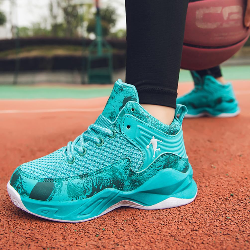 Zapatillas de Baloncesto para Niños Moda Calzado de Baloncesto Deportivas Zapatillas Aire Libre Calzado para Correr Ligeras Zapatos de Running