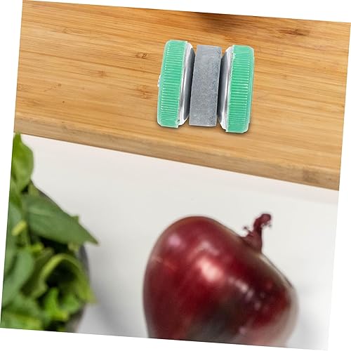 Miniatura 6 de Housoutil Sacapuntas manual de lápices, tijeras de cocina, afilador de cuchillos de mano, afilador de cuchillos manuales, sacapuntas de piedra,