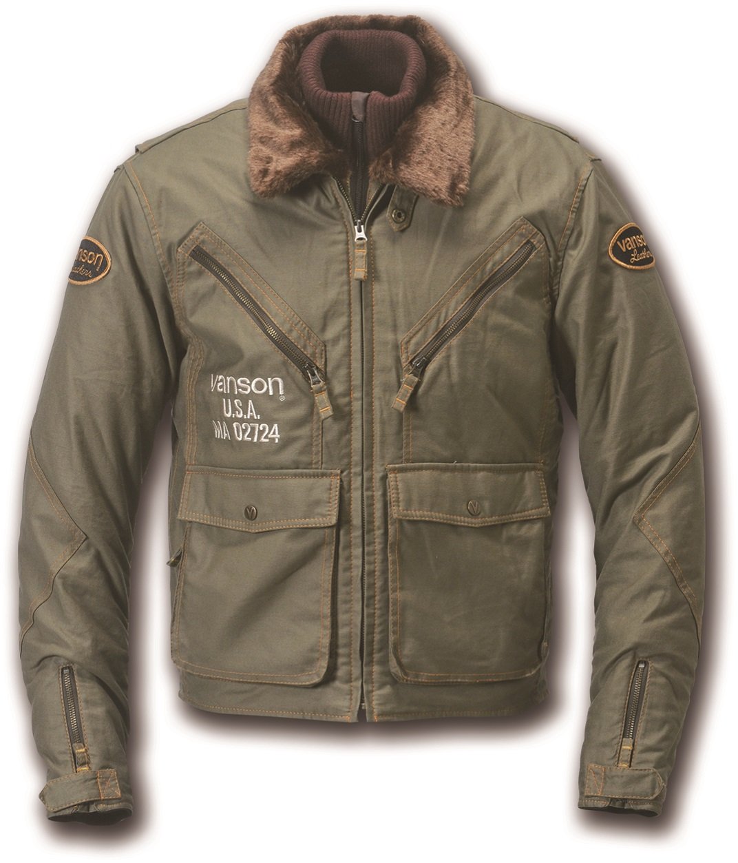 【希少】USA製 vanson バンソン レザージャケット 楽天市場】vanson バンソン レザージャケット VANSON ENF