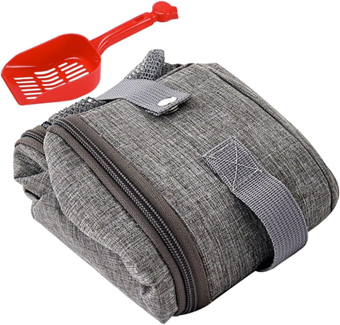 YARNOW Foldable Jumbo Cat Litter Box Portable Litter Box Scoop Cat Enclosures for Travel Home