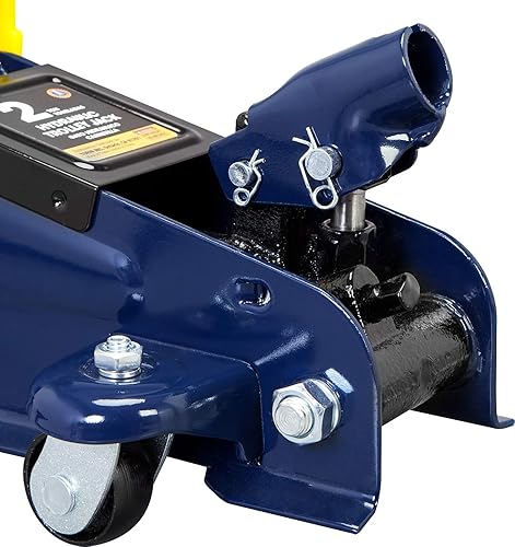 Miniatura 8 de TCE AT82001U Torin - Conjunto de gato hidráulico de serviciopiso con 2 soportes de gato, capacidad de 2 toneladas (4,000 libras), azul