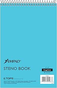 Cuadernos Steno Tops Prism, 6 X 9 Pulgadas, 80 Hojas, Paquet | Meses Sin Interés