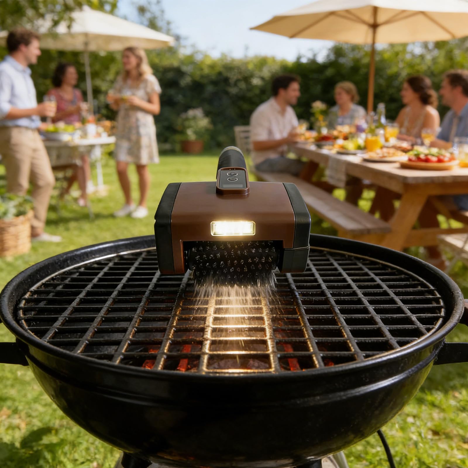 Nettoyeur Automatique de Barbecue en Acier Inoxydable 304 avec
