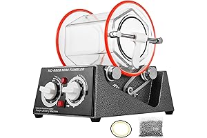BestEquip Jewelry Polisher Tumbler: 6.6 Lbs Capacity Jewelry Polishing Finishing Machine