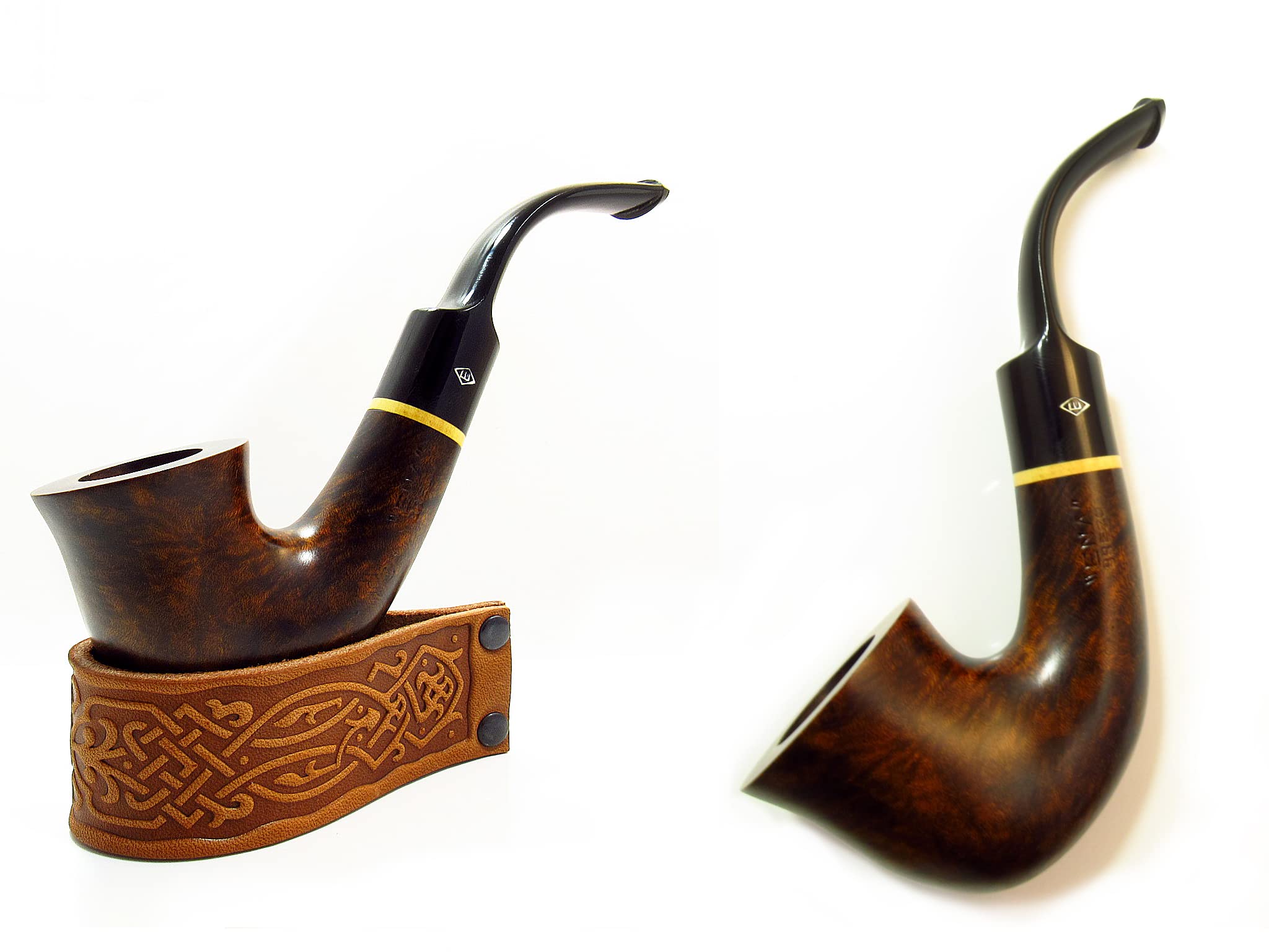 Pipa de tabaco de brezo de moda Briar "JAR" CALABASH BELL HEATHER ROOT WOOD