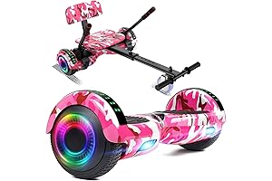 Power Pony Hoverboard Horse for Girls - Hoverboard Seat Attachment, Hoverboard Go Kart