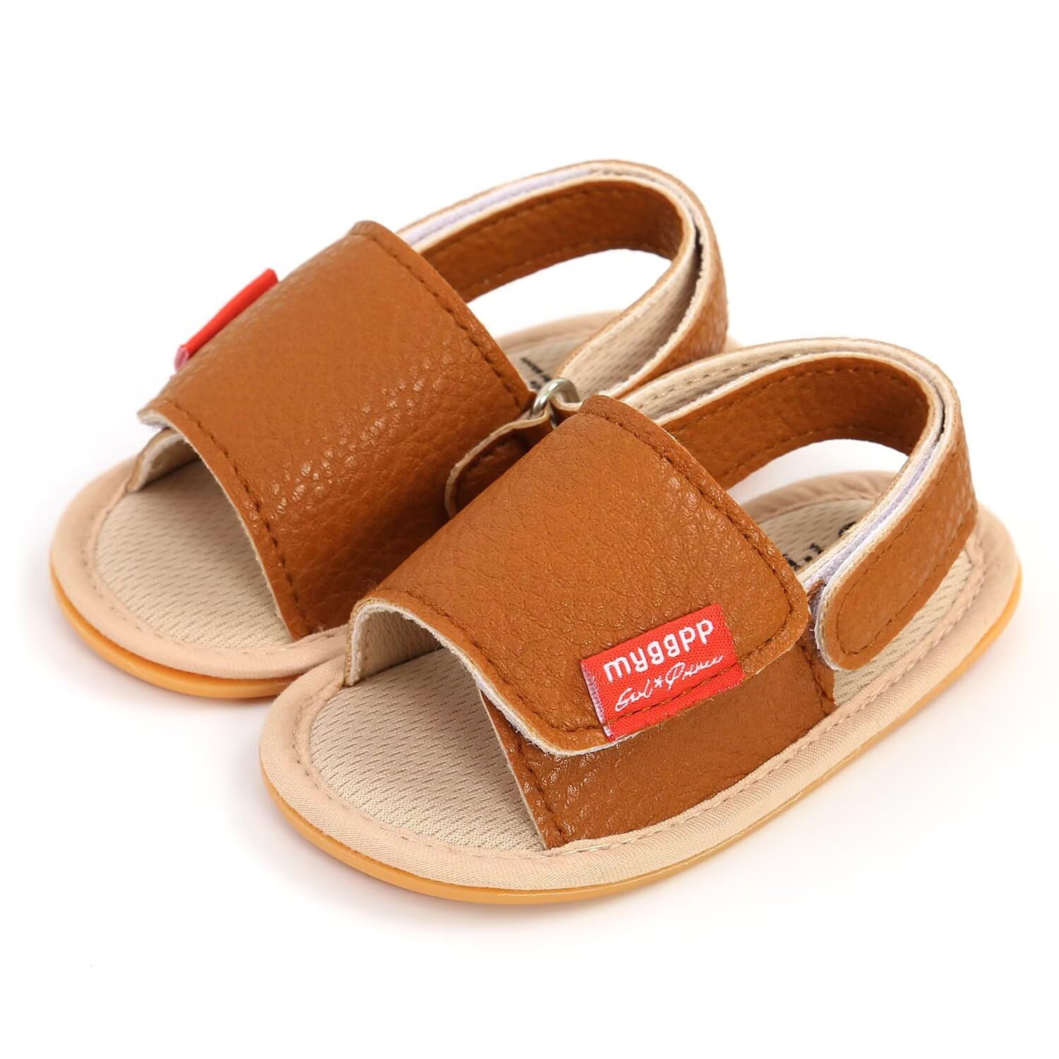 Sandalias de piel sintética para bebés, niños y niñas, transpirables, para la playa, para caminar, suela suave, antideslizantes, para exteriores — view 8