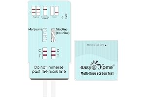 Vapes for Vaping with Weed: Easy@Home Marijuana & Nicotine Detection Kit