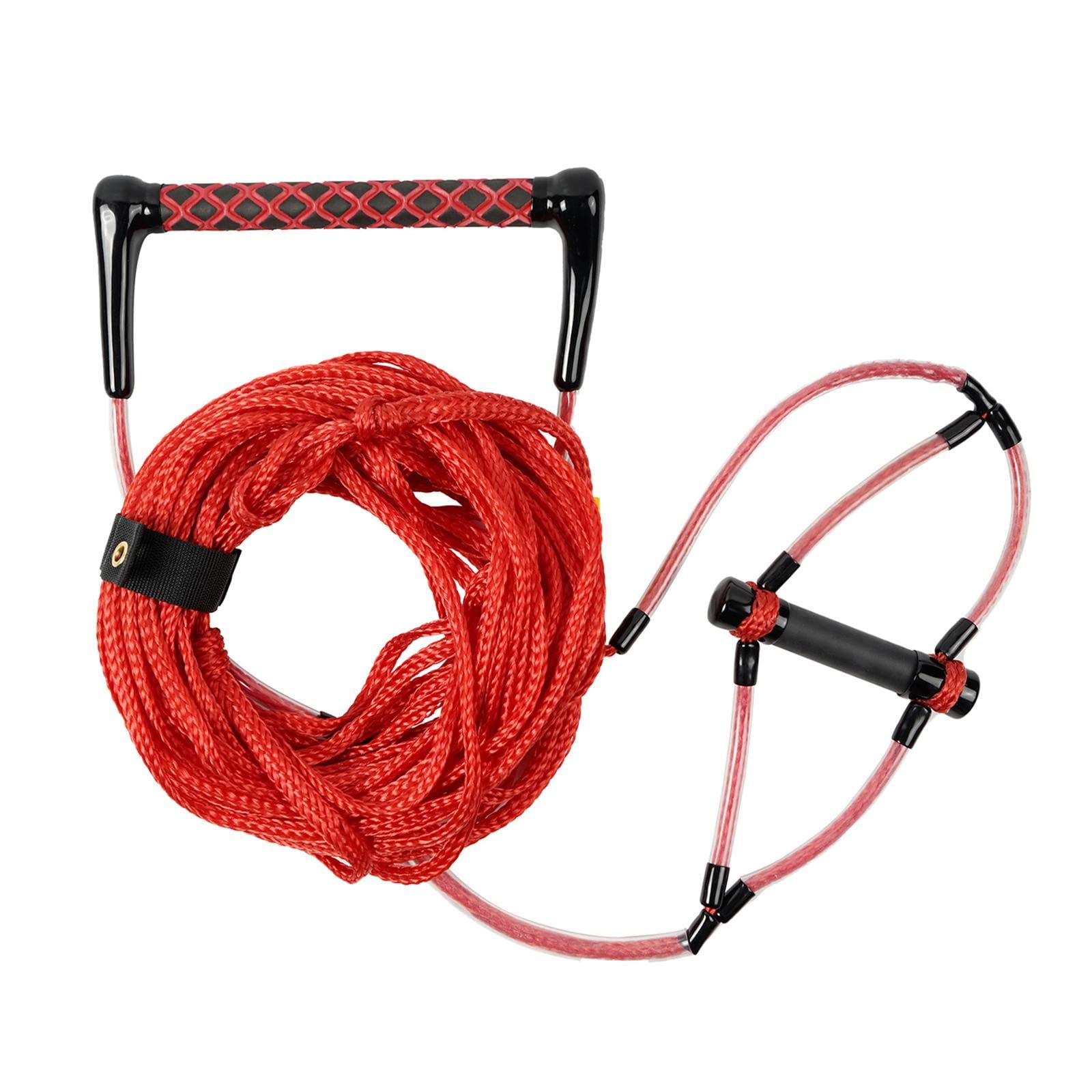 Cuerda de esquí acuático Cuerda de esquí acuático Tabla de rodilla Cuerda de surf flotante Remolque Equipo de deportes acuáticos Lancha rápida Cuerda de remolque de barco con agarre Cuerda de Wakesurf