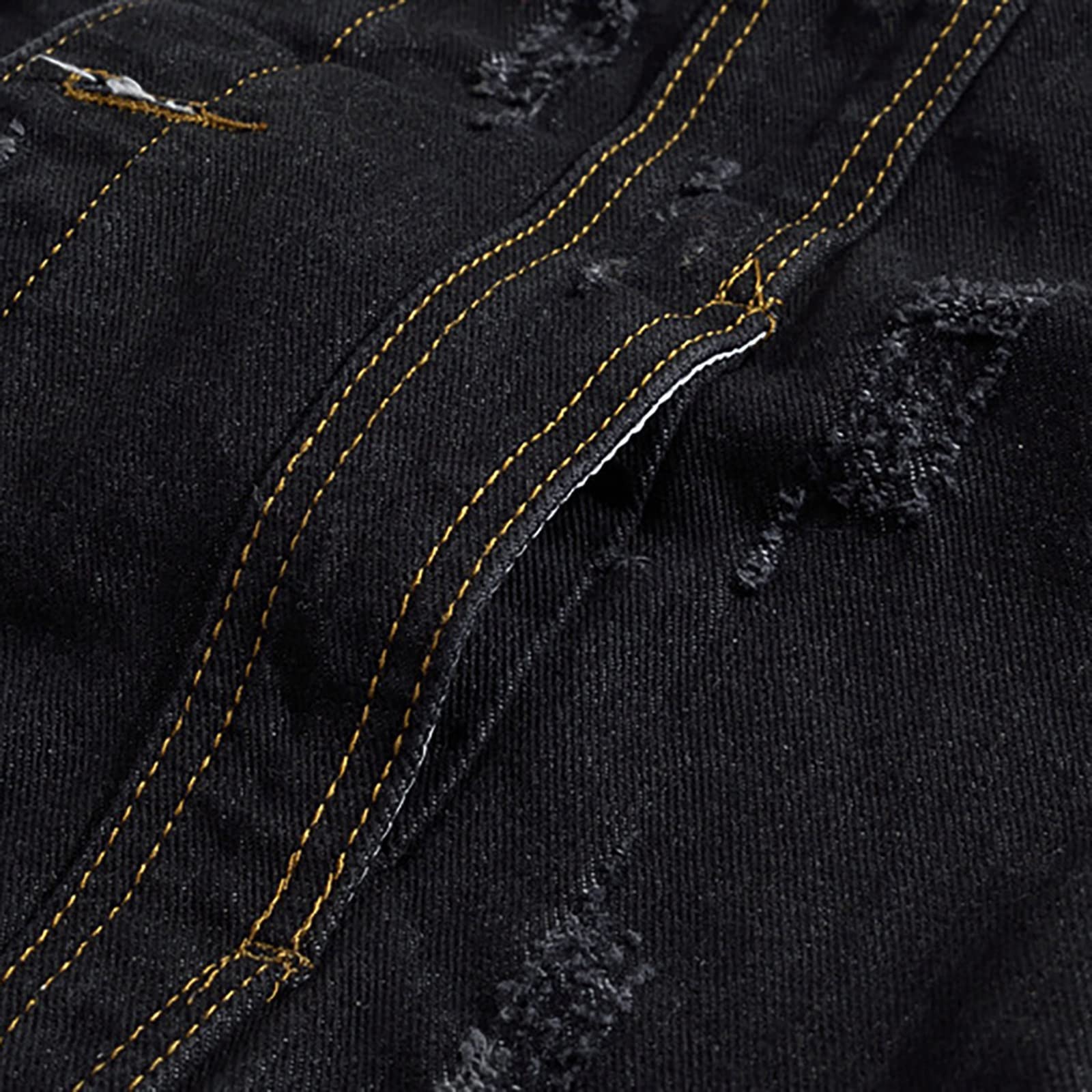 Klassische Herren Jeansweste Ärmellose Denim Vest Cowboy Biker Weste