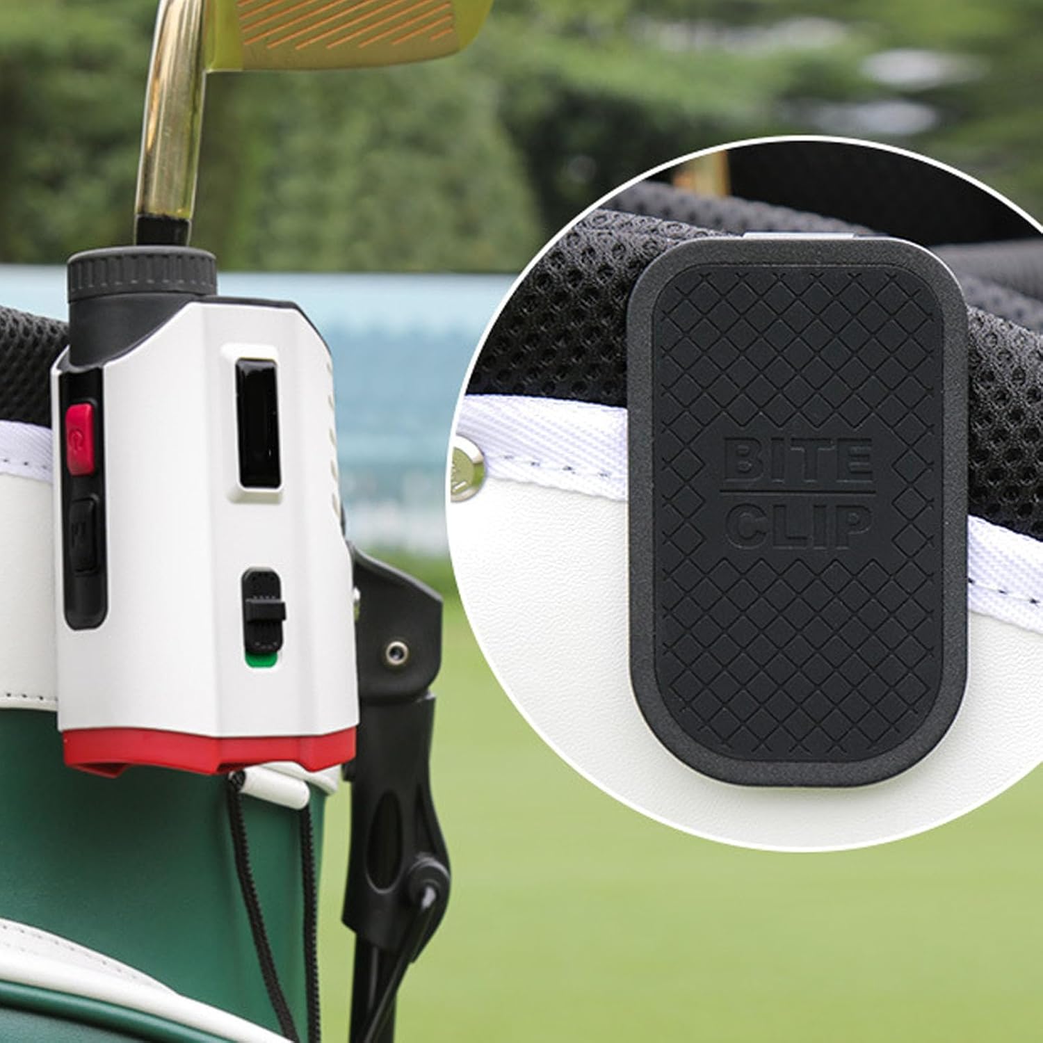 Golf Rangefinder Magnetic Belt Clip, Metal Landing Pads Tool Holder Belt Organizer Golf Accessories