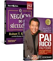 Kit Pai Rico, Pai Pobre e O Negócio do Século XXI (21) - 2 Livros