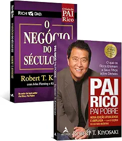 Kit Pai Rico, Pai Pobre e O Negócio do Século XXI (21) - 2 Livros