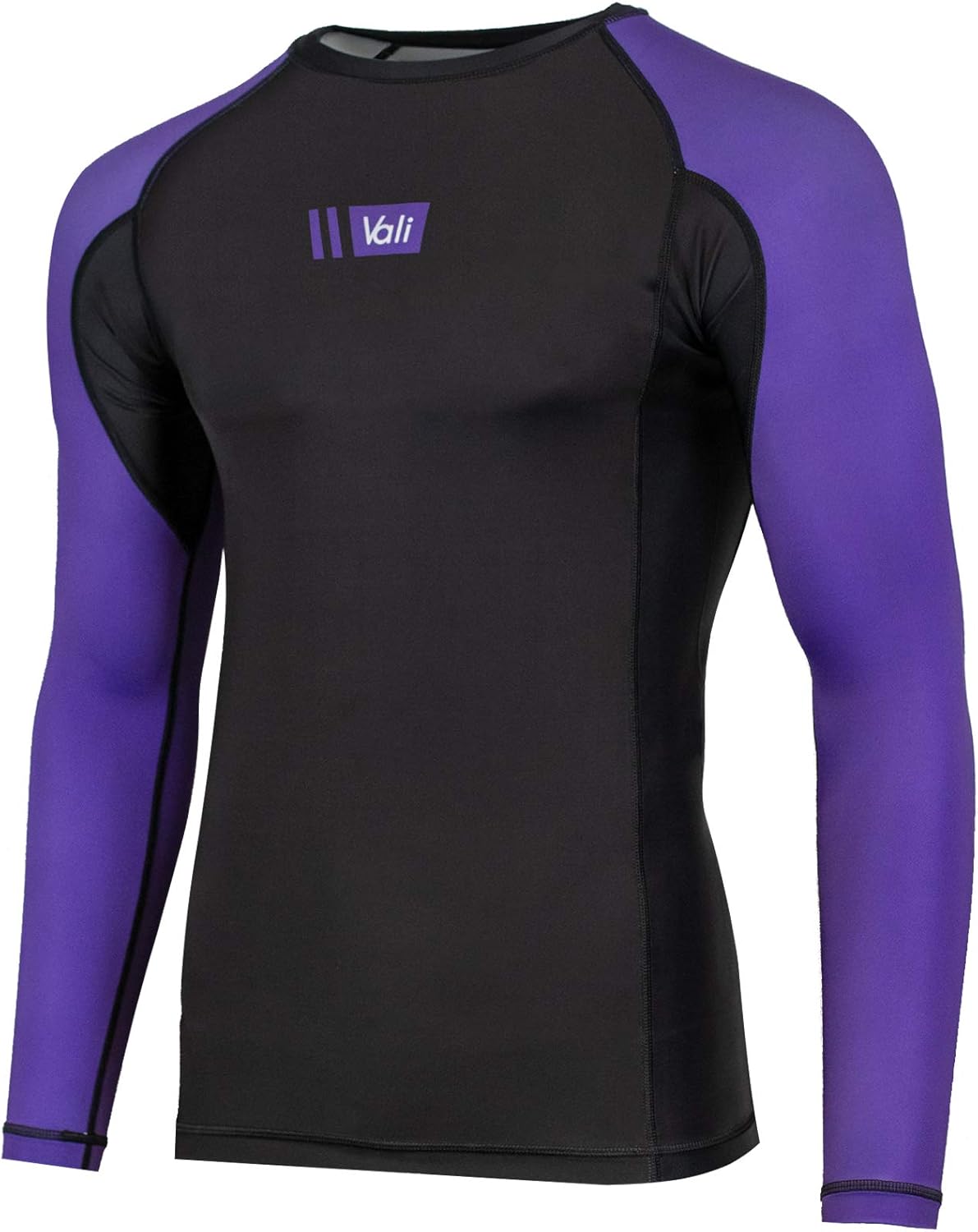 Vali Rash Guard Long Sleeve Compression No Gi for BJJ Jiu Jitsu MMA Ranked