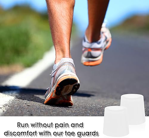 Miniatura 6 de Amaxiu 14 protectores de silicona para dedos de los pies, fundas suaves para dedos pequeños para evitar el dolor, protectores de cojín para los