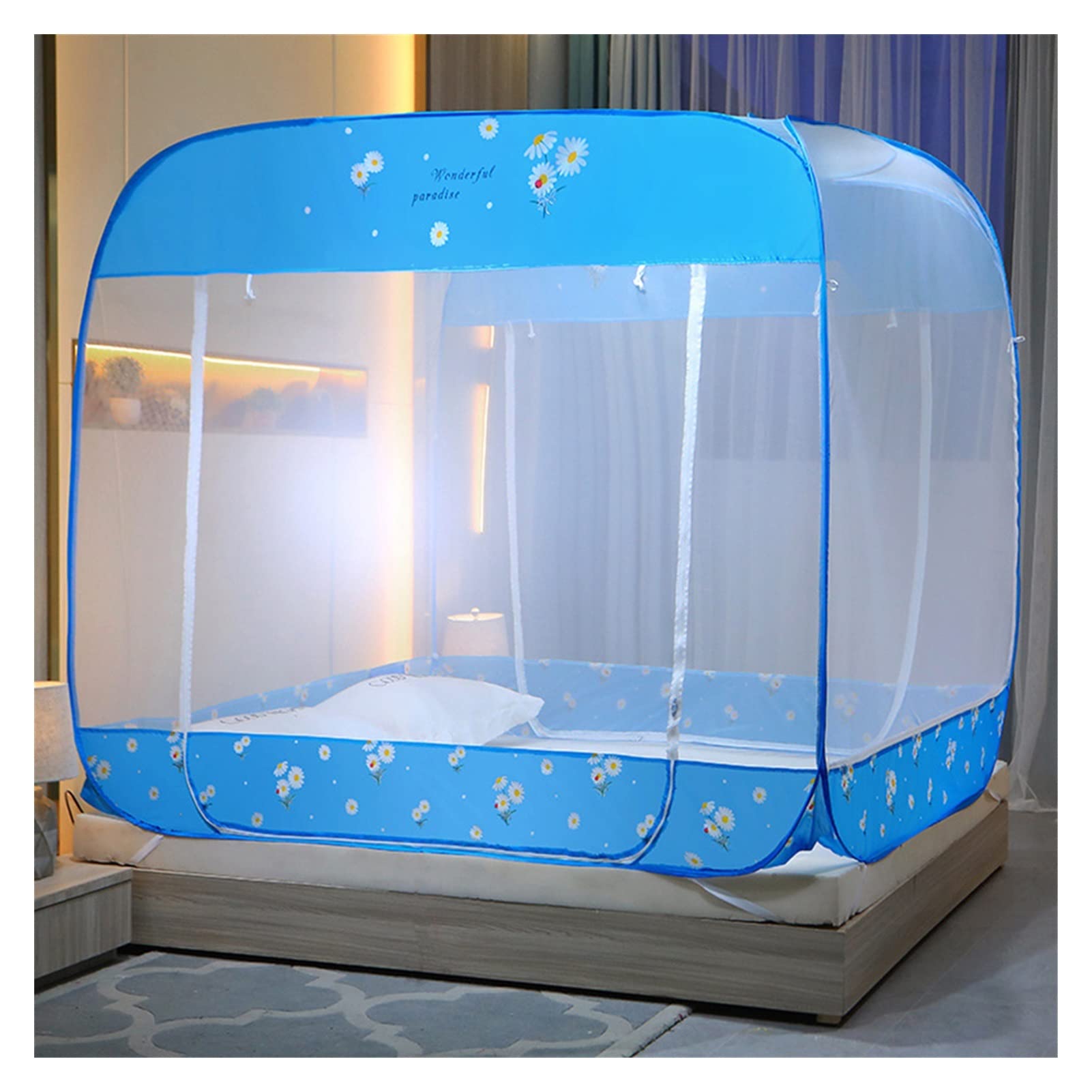 DXTFDHB Bed Canopy for Bed with Mosquito Net Curtain