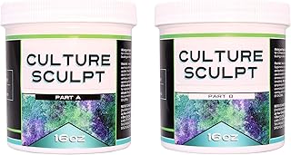 Counter Culture DIY Culture Sculpt 2 Part Modeling Compound, 32 oz Total, VOC Free Artist Clay for Crafting, No Baking Required