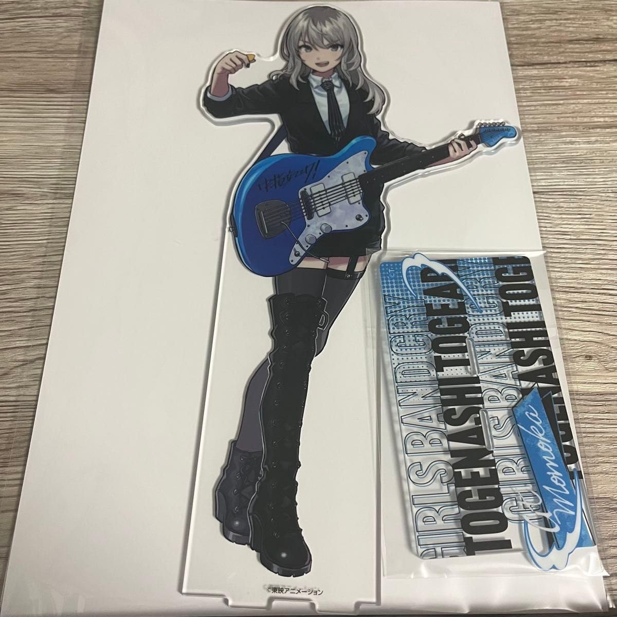 ガールズバンドクライ コトブキヤくじ 河原木桃香 アクスタ 缶バッジ