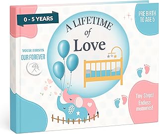 BeBojo Baby Journal [0–5 Years] | Baby Record Book & Memory Keepsake | Baby Shower Gifts for Mom to Be | Gifts for Expecta...