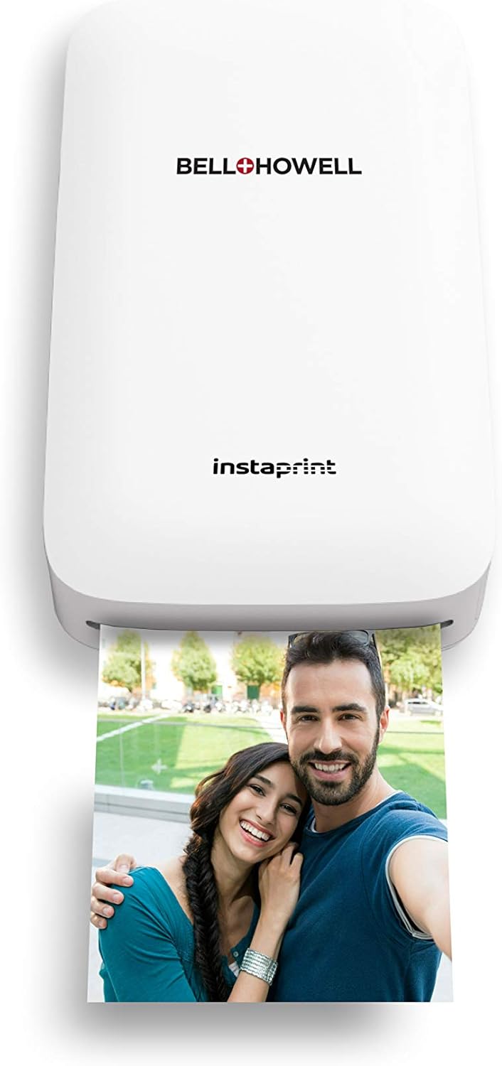 Review Product Bell+HowellBHIP10W instaprint Bluetooth Mobile Printer (White) Amazon Crazy 🔥 Deals Bell+HowellBHIP10W instaprint Bluetooth Mobile Printer (White)