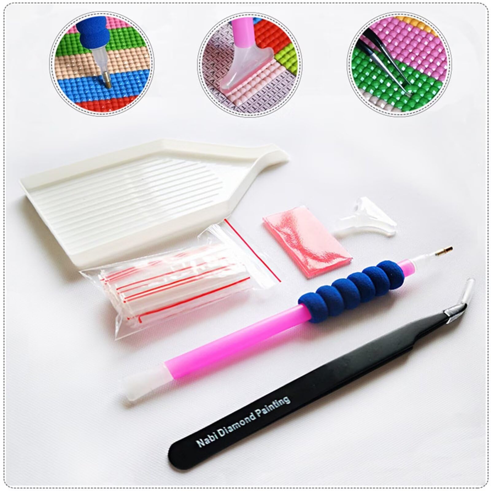 Kits de pintura de diamantes para adultos, ciudad, vista nocturna, kits de pintura artística para principiantes, cuadros de diamante de perforación completa, pinturas artísticas de cristal para