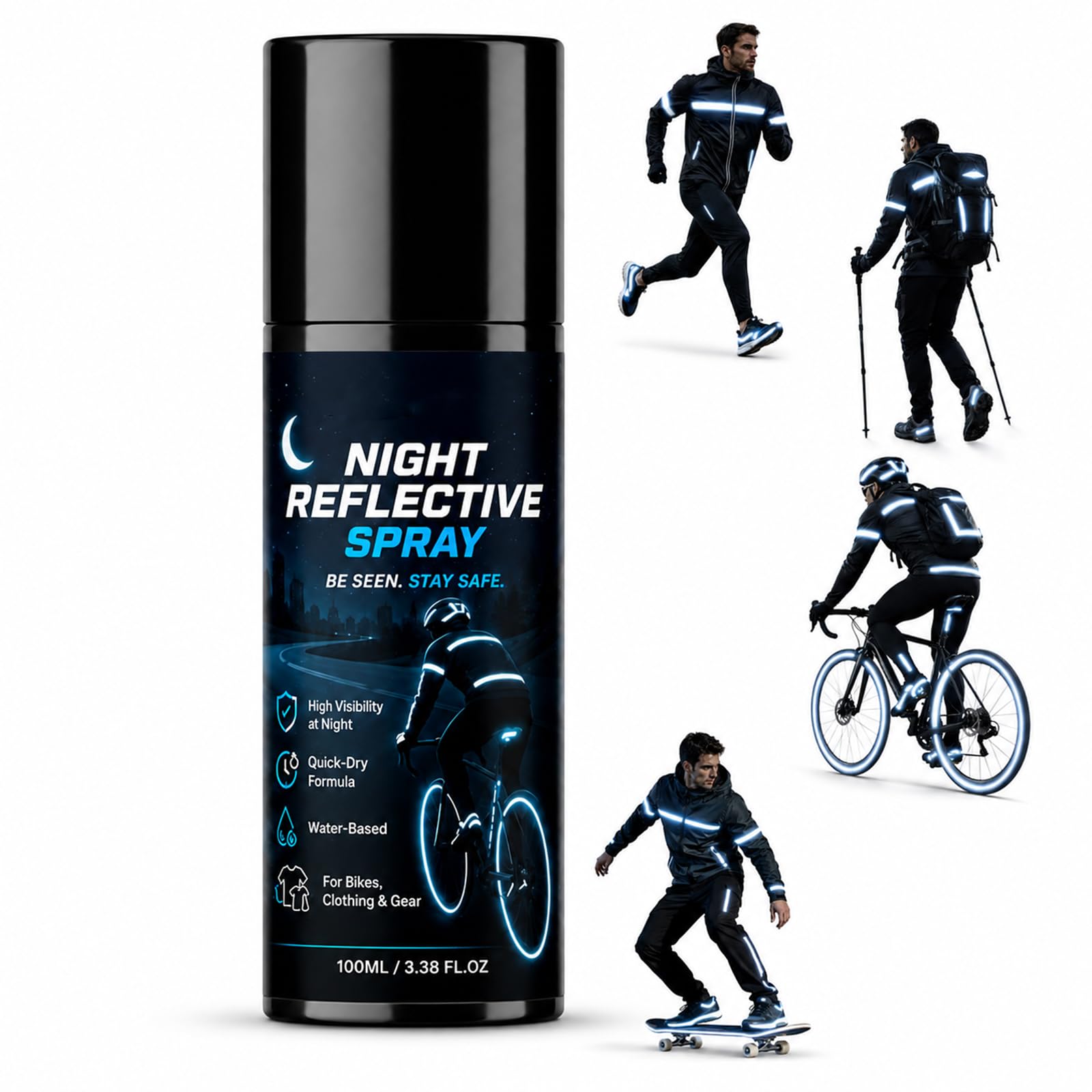Night Reflective Spray Paint