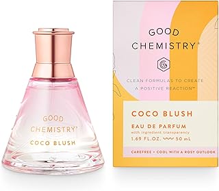 Good Chemistry Coco Blush Eau de Parfum 1.7 fl oz - Long-Lasting Perfume with Coconut Water, Pineapple, & Driftwood - Carefree, Clean & Vegan