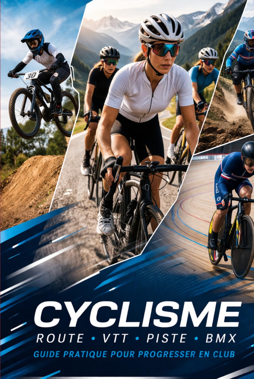 Guide complet du cyclisme et VTT en club: De débutant à confirmé : entraînement, technique, mental et performance (Du Débutant au Pro – multisports)