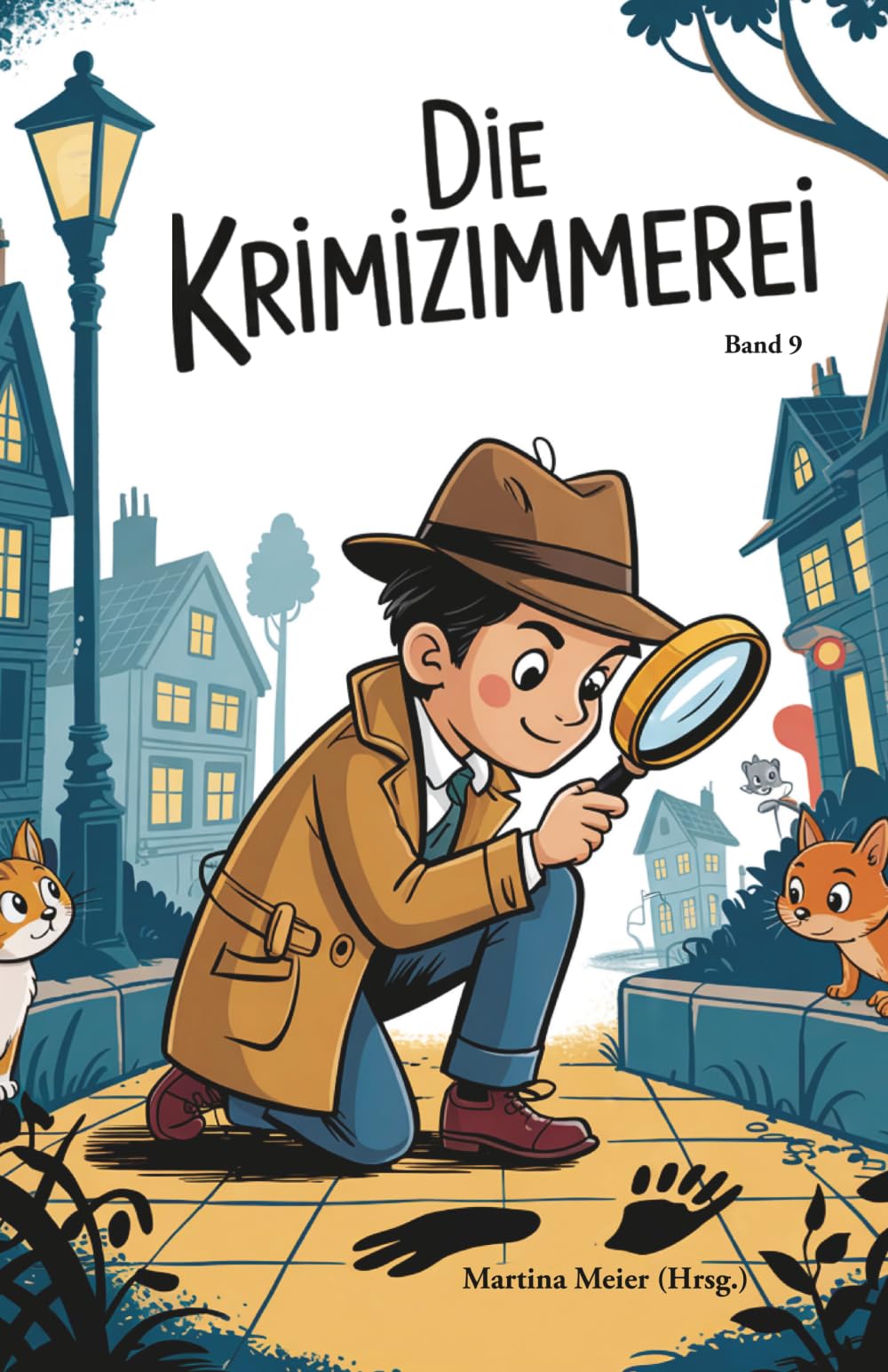 Krimizimmerei - Ein neuer Fall für Inspektor Papierfresserchen: Krimis für Kinder voller Spannung & Witz: Spannende Kurzgeschichten - Band 9