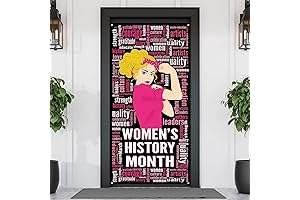FARMNALL Women's History Month Door Cover: Celebrate and Honor Women's Accomplishments