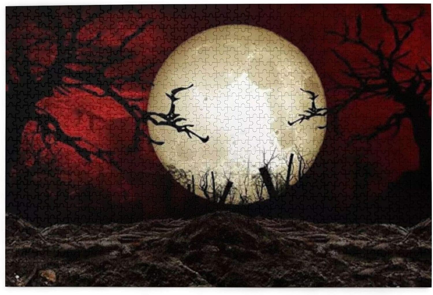 Gothic Night of Darkness Puzzle Puzzles for Adults 1000