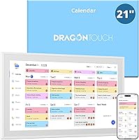 Vista 11 de Dragon Touch Calendario Digital de Tabla de Tareas de 10.1 Pulgadas – Pantalla Táctil Interactiva, Planificador Familiar Inteligente, Calendario