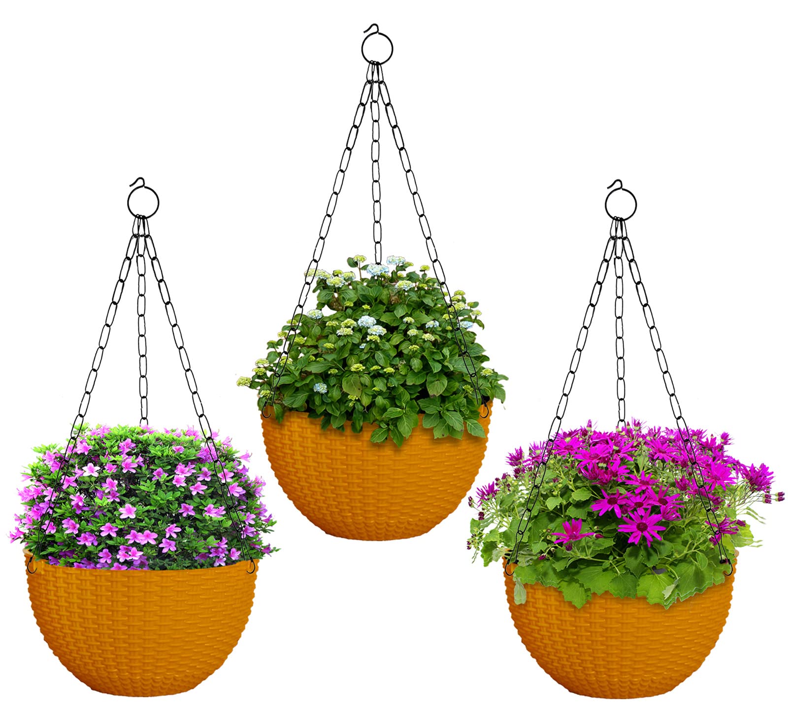 See full amazon price history chart for Kuber Industries Plastic Hanging Flower Pot for Balcony & Railing Set of 3 (Yellow) 53KM3845 Kuber Industries Plastic Hanging Flower Pot for Balcony & Railing Set of 3 (Yellow) 53KM3845 (B0B1DMK7QQ) Amazon Price History, Amazon Price Tracker