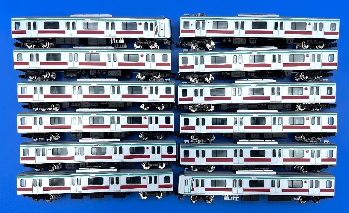 高輝度ライト精密化 東急 5000系 田園都市線 7両編成 グリーンマックス 高輝度ライト精密化 東急 5000系 田園都市線 7両編成 グリーン