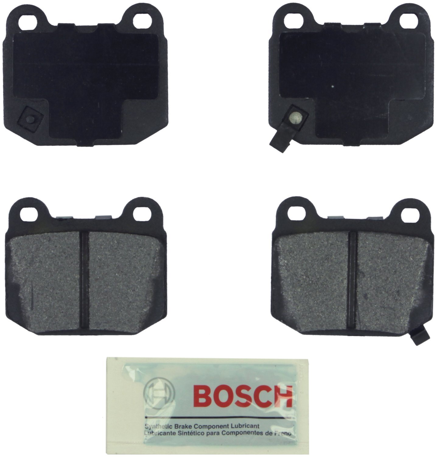 Bosch BE1324H Blue Disc Brake Pad Set with Hardware - FRONT — view 334