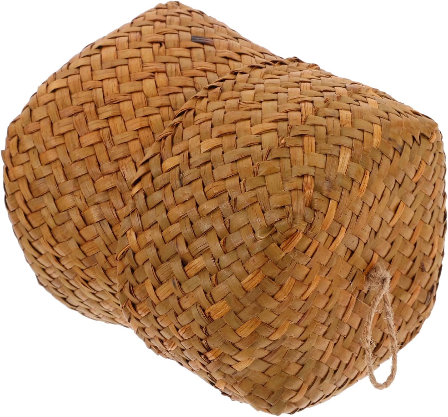 Hand Woven Mini Basket Seagrass Candy Gift Box for Flowers