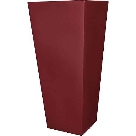 Tusco TUSCT18BK 18 in. Cosmopolitan Square Planter - Black | Canada