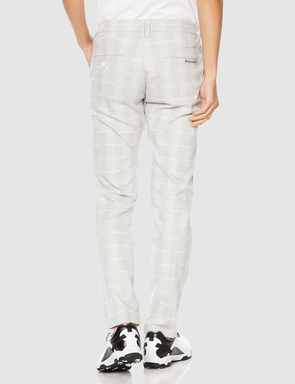 Amazon | [パーリーゲイツ] メンズ ロングパンツ VORTEX×先染カルゼ