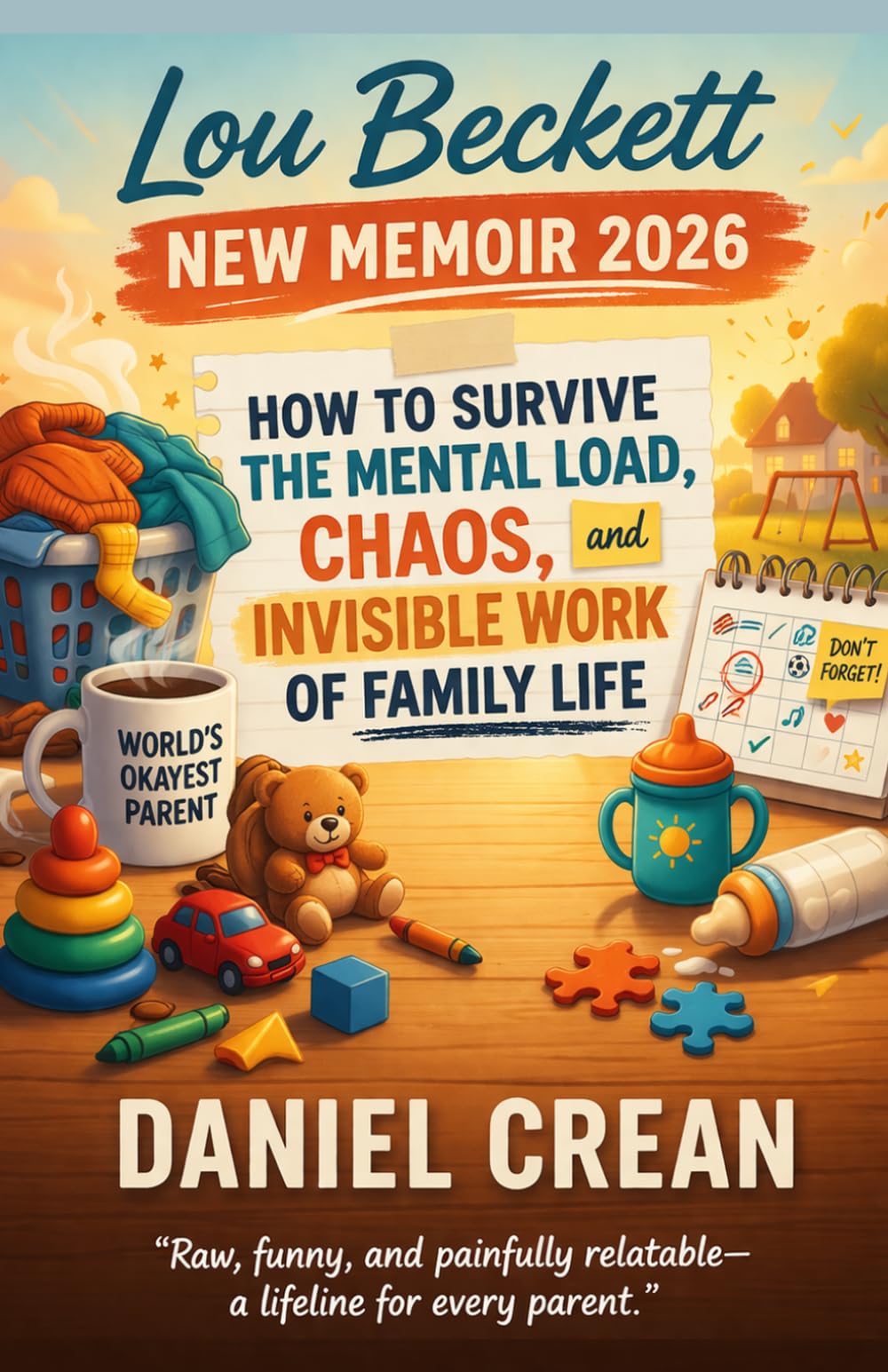 Lou Beckett New Memoir 2026: How to Survive the Mental Load, Chaos, and Invisible Work of Family Life