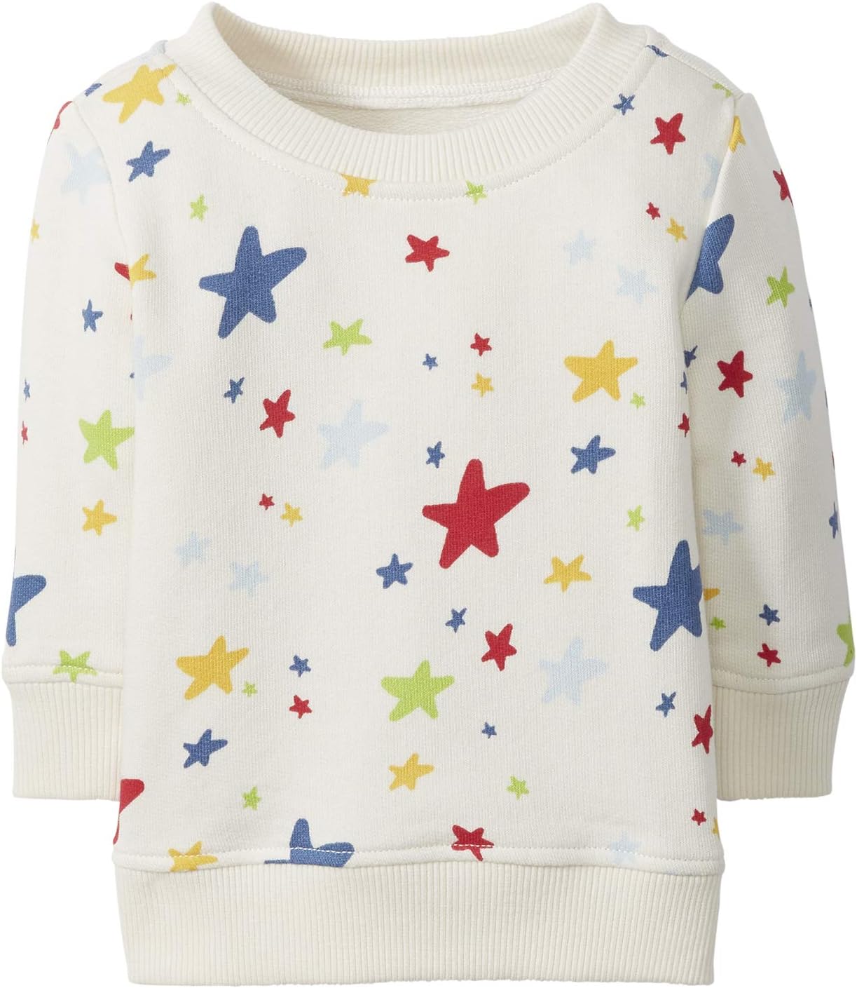 Moon and Back by Hanna AnderssonToddlers and Baby Girls' French Terry Crewneck Sweatshirt
