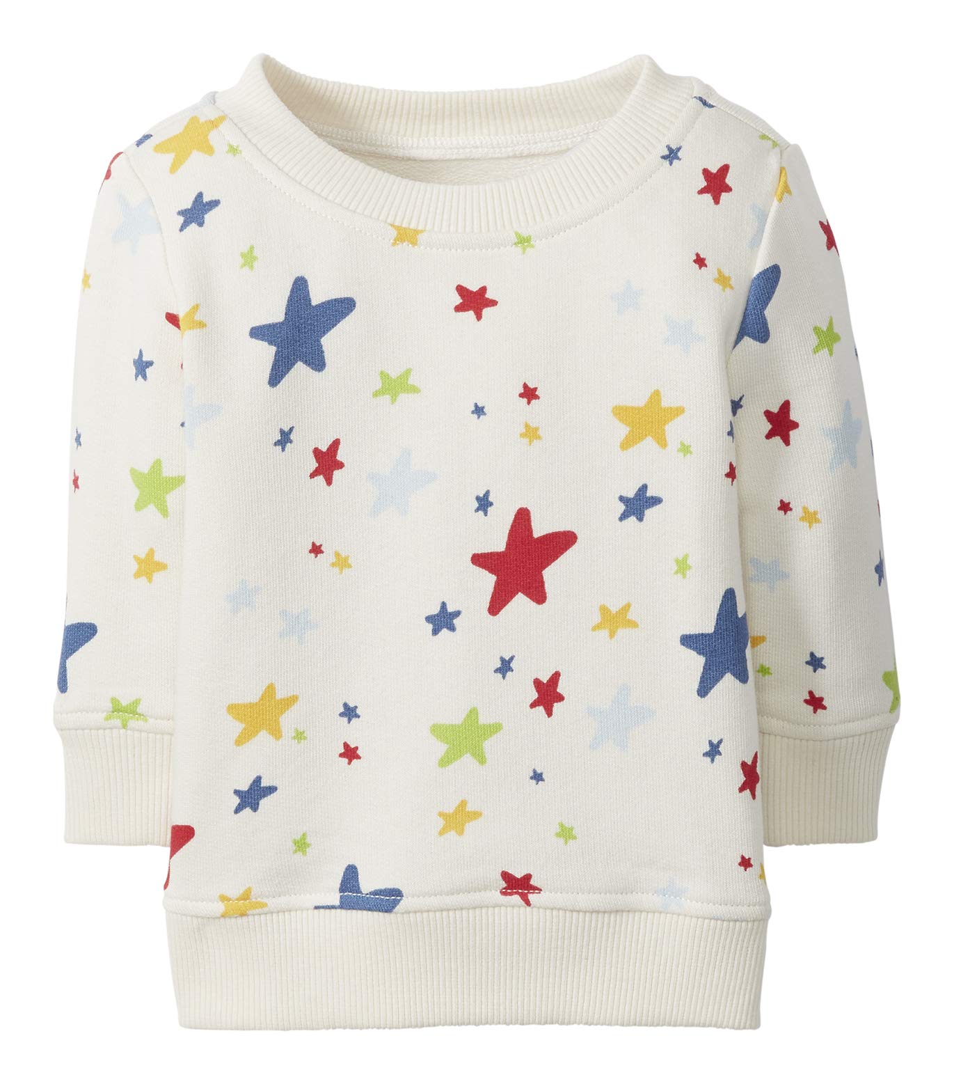 Moon and Back by Hanna AnderssonToddlers and Baby Girls' French Terry Crewneck Sweatshirt