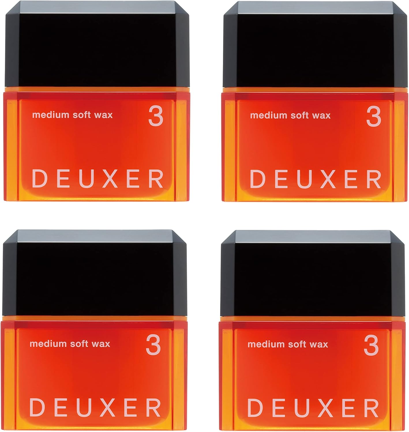 Amazon Co Jp Deuxer デューサー ミディアムソフトワックス3 2個セット ヘアワックス フローラルベリー ビューティー