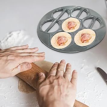 Pelmeni Mold - Creative Heavy Pelmeni Press Molds for Dumplings | Chinese Dumplings Maker, Pastry Maker Mold, Lightweight Metal Mold for Home Kitchen Tools