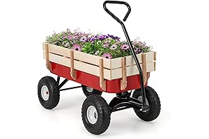 Giantex Red Wagon Perfect for Toddlers Aged 1-3